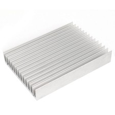 150mx110mx25mm Aluminum Rectangle Heat Diffuse Cooling Fin Heatsink picture