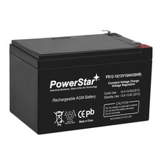 PowerStarÃÂ® RBC4 12V 15Ah SLA Sealed Lead Acid AGM Battery  - 3 Year Warranty picture