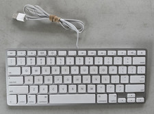 Apple Wired Compact Keyboard A1242 USB Ports Tested & Working, Clean & Sanitized picture