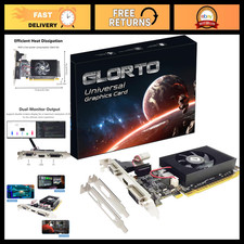 Low Profile 2GB DDR3 Graphics Card, PCIe x16, HDMI/VGA/DVI, Entry-Level GPU for picture