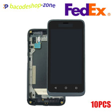 10Pcs LCD Moudle Touch Screen Digitizer + Front Cover for Honeywell EDA51 picture