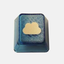 Translucent Cloudy Novelty Doubleshot Cherry MX Custom Keycap  picture