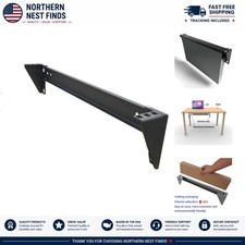 1U 19 Inch Steel Vertical Wall Mount Network Server Rack Bracket Hardware picture
