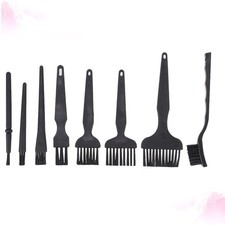 Durable Keyboard Cleaning Brush Set 8Pcs Anti Static Computer Dust Brush Black picture