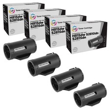 Compatible Toner Cartridge Replacement for Dell 593-BBML F9G3N (Black, 4-Pack) picture