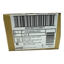 Leviton Horizontal Cable Management System 1RU F-1.5