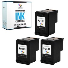 3-Pack Compatible CMYi Printer Ink 901XL Cartridge for HP OfficeJet J4860 J6524 picture
