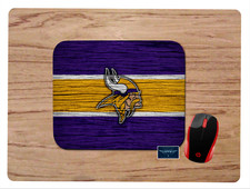 MINNESOTA VIKINGS INSPIRED CUSTOM MOUSE PAD DESK MAT HOME SCHOOL OFFICE FOOTBALL picture