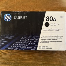 Unopen box 80A CF280A Black LaserJet Toner Cartridge picture