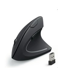 Anker 2.4G Wireless Ergonomic Mouse Right Hand Vertical Mouse USB Receiver Black picture