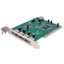 STARTECH PCIUSB7 7 PORT PCI USB CARD ADAPTER RETAIL picture