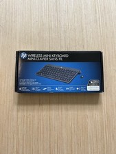 HP Wireless Mini Keyboard Mini Clavier Sans Fin Brand New Sealed picture
