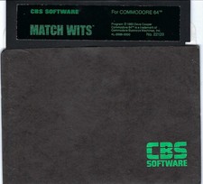 ITHistory SOFTWARE  COMMODORE (1983)  MATCH WITS (CBS) 5.25
