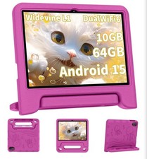 2026 Upgraded Android 15 Tablet, 10inch Kids Tablet, Octa-core CPU, 10GB+64GB+1T picture