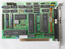 8Bit ISA UMC Based Multi I/O Serial Parallel LPT Game Floppy RTC Controller Card picture