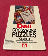 Dell Crossword Puzzles Volume III DOS 2.11-5.25