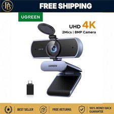 UGREEN 4K Webcam 8MP USB Web Camera with Autofocus & Dual Mics for PC picture