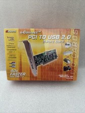 Inland U-Connect PCI to USB 2.0 2-Port Card New Sealed picture
