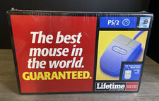 NOS Sealed Vintage 1996 Key Tronic Lifetime PS/2 Mouse 