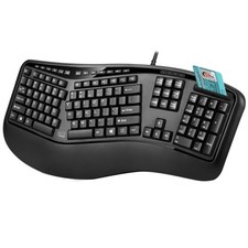 Adesso TruForm 150SB Ergonomic Multimedia Keyboard with Built-in Smart Card picture