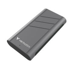 VERBATIM TURBOMETAL External SSD Solid State Drive Disk USB 4.0 2TB 32022 picture