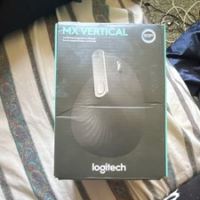 Logitech MX Vertical Ergonomic Vertical Mouse Bluetooth/USB Black 910-005447 picture