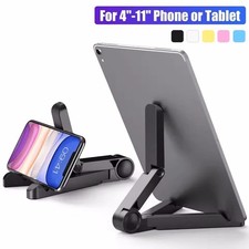 Adjustable Portable Desktop Holder Mount Folding Tablet Stand Anti-Slip for ipad picture