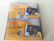 Kodak Premium Picture Paper. 150 Sheets. 4x5” Photo Paper. 2002.  picture