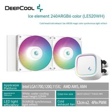 DeepCool LE720 CPU Liquid Cooler Water Cooling Integrated 360mm LGA1700/115x AM4 picture
