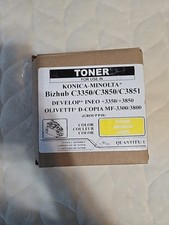 Konica Minolta Yellow Toner Cartridge Bizhub C3350/c3850/c3851 Brand New picture