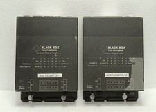 Black Box 724-746-5500 Hardened Ethernet Switch 5VDC 3A Lot of 2 Used picture