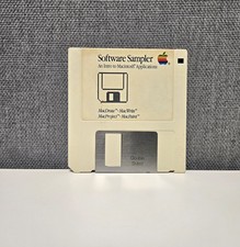 1985 Macintosh Software Sampler: Intro To Macintosh Applications 3.5 Floppy Disk picture