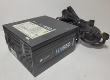 Corsair HX650 650W 75-001217 Desktop Power Supply Unit #0514 picture