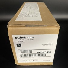 Konica Minolta TNP37 / TNP34 Black Toner Cartridge A63T01W for Bizhub 4700P New picture