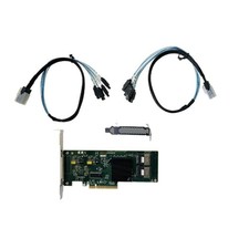 LSI 9211-8i 6G HBA SAS2008 P20 IT Mode ZFS FreeNAS unRAID+2*4*SATA cable 1M US picture