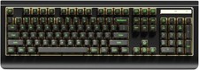 104-key Full-Size Gaming Mechanical Keyboard, Transparent keycap RGB Backlight, picture