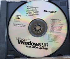 Vintage - Microsoft Windows 98, Year 2000 Update, 1998 picture
