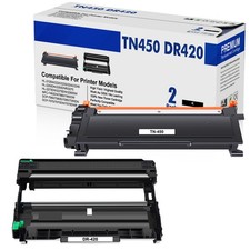 1PK TN450+1PK DR420 BK Toner Cartridge for Brother DCP-7060D DCP-7065DN Printer picture