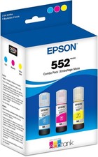 552 EcoTank Ink Ultra-high Capacity Bottle Three Color CMY Combo Pack T552620-S picture