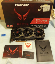 PowerColor Red Devil RX 5700 XT AMD Radeon Full RGB– Serviced, Tested, box picture