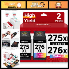 High-Capacity Replacement Ink Cartridges 275XL 276XL for Canon - 2 Pack picture
