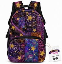 VTG Inspired 90’s Celestial Sun Moon Backpack Whimsigoth decor Y2K picture