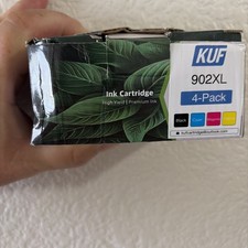 KUF 902XL Compatible Ink Cartridge 4-Pack Black Cyan Magenta Yellow picture