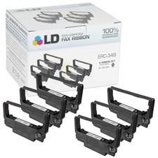 LD 6 Pack ERC-34B Black Ribbons for Epson ERC-24 TM-U220A TM-U220B TM-U220D picture