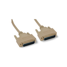 3ft DB25 Male to DB25 Male Cable - Beige picture