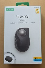 ELECOM bitra M-MT2MRSBK Wireless Bluetooth 2.4GHz Trackball Mouse Black Quiet picture