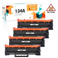 1-4PK 134A W1340A Toner Fits For HP LaserJet M209dw MFP M234dw M234sdw, NO CHIP picture