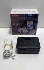 Canon SELPHY CP800 Compact Photo Printer Black Portable Power On Tested picture