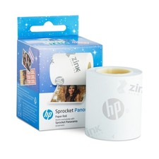 HP Sprocket Panorama 16.4ft Zink Paper Roll Sticky Back Photo Paper Bundle picture