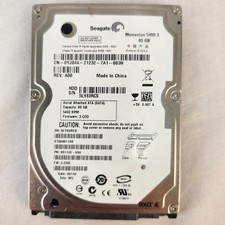 Seagate HDD 80GB SATA I 2.5 Momentus 5400.3 Laptop Hard Drive ST980811AS picture